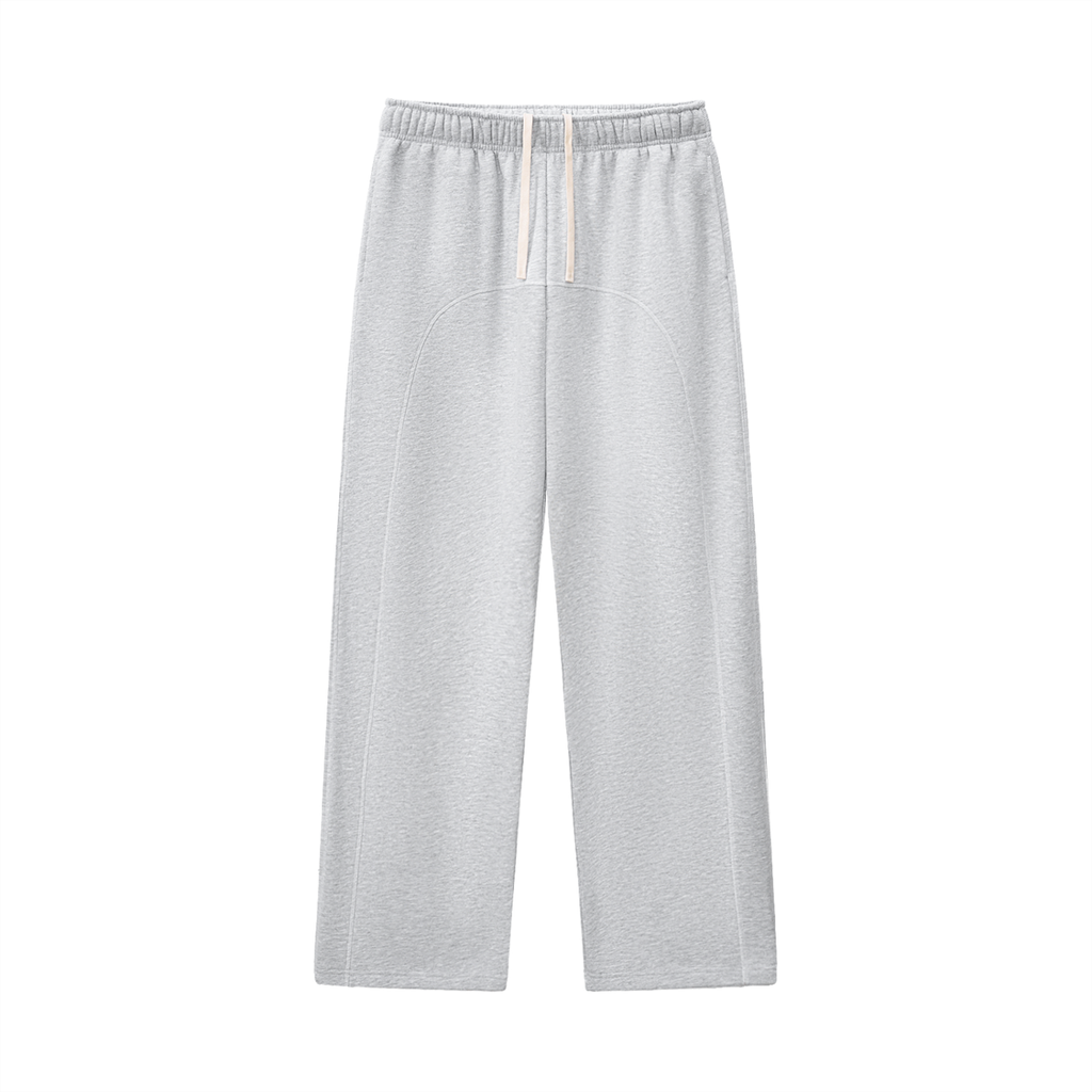 Grey White Stitch Sweats
