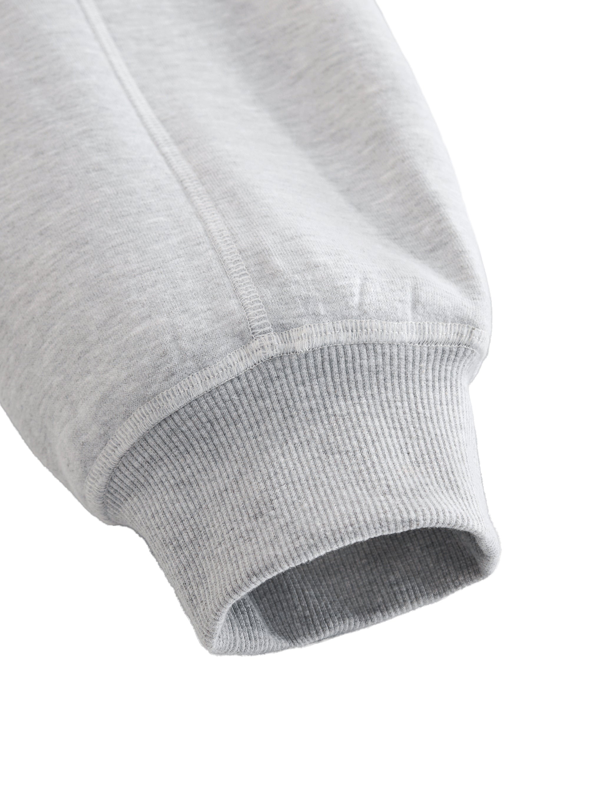 Black Grey Stitch Hoodie
